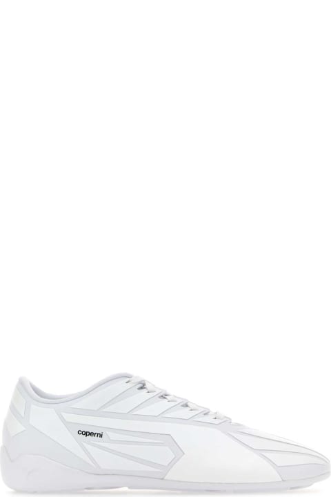 Coperni for Women Coperni White Synthetic Leather Coperni X Puma Speedcat Sneakers