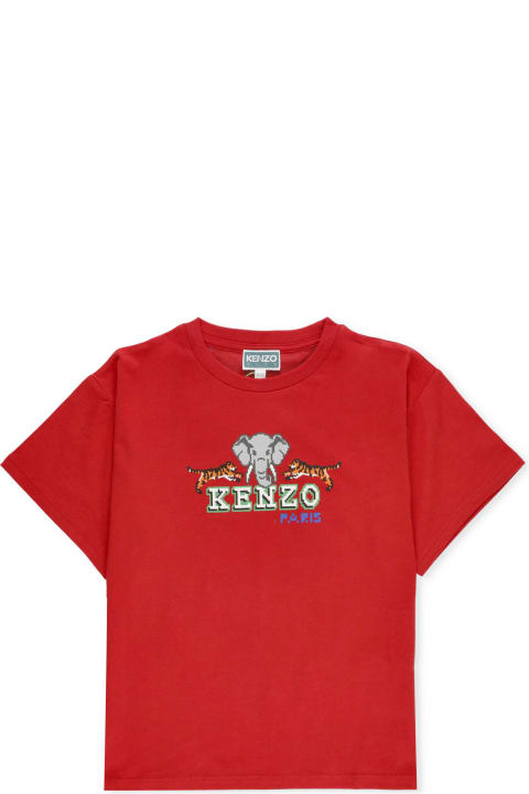 Kenzo Kids Kenzo Kids Jungle Games Animal T-shirt