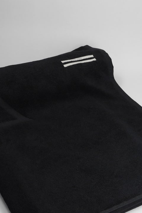 Textiles & Linens Rick Owens In Black Cotton