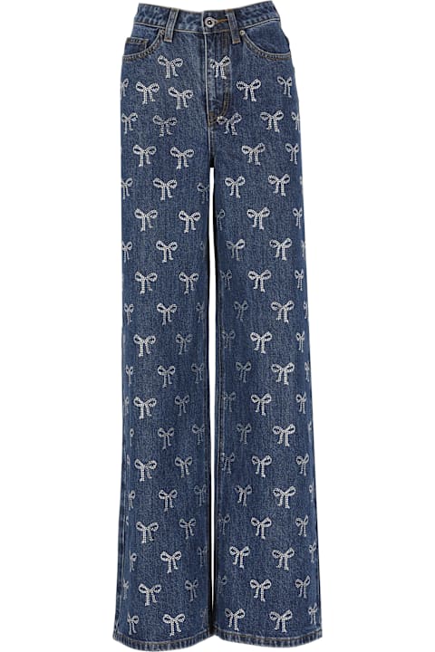 Homeware self-portrait Jeans With Rhinestones
