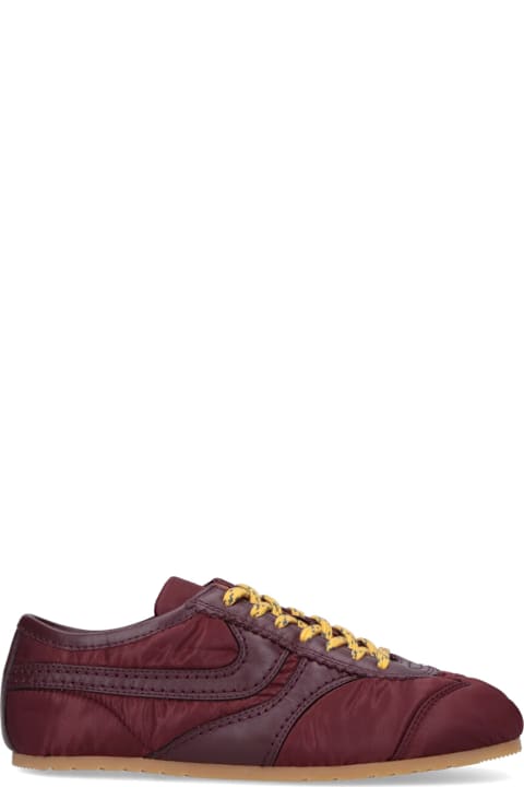 Dries Van Noten Sneakers With Leather