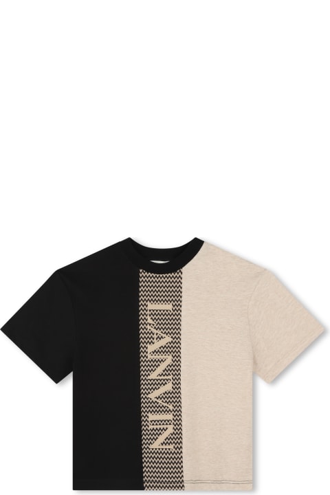 Lanvin T-Shirts & Polo Shirts for Boys Lanvin T-shirt Con Logo