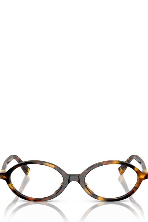 Accessories for Women Miu Miu Eyewear Mu 01xv Honey Havana Glasses