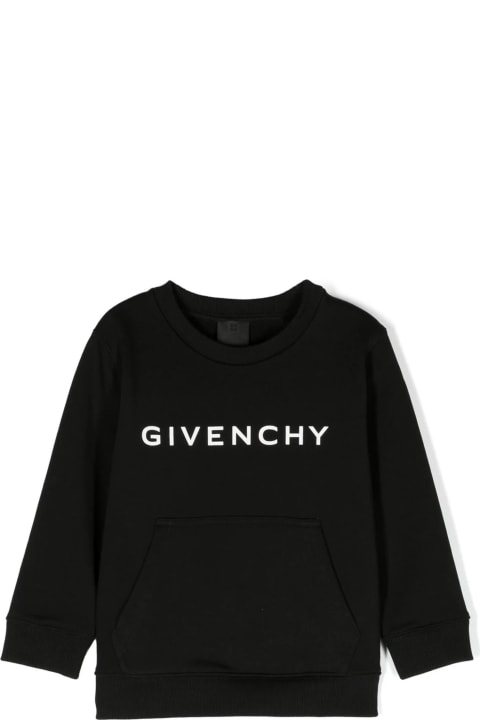 Topwear for Girls Givenchy Givenchy Kids Sweaters Black