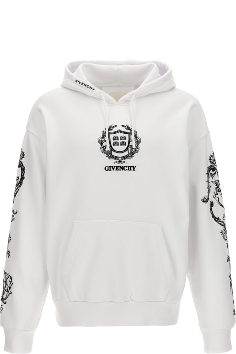 Givenchy Sale for Men Givenchy Embroidery And Print Hoodie