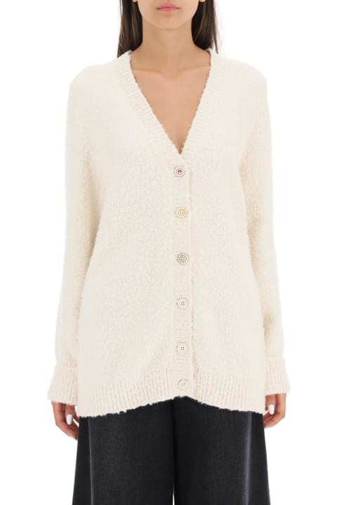Maison Margiela Sweaters for Men Maison Margiela Pilling Effect Knit Cardigan
