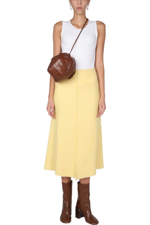 أدوات منزلية Jil Sander Midi Skirt