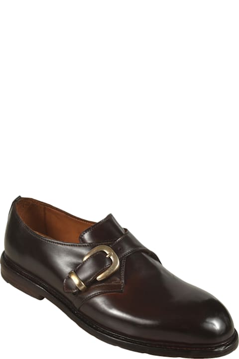 Premiata for Kids Premiata Buckle Strap Derby Shoes