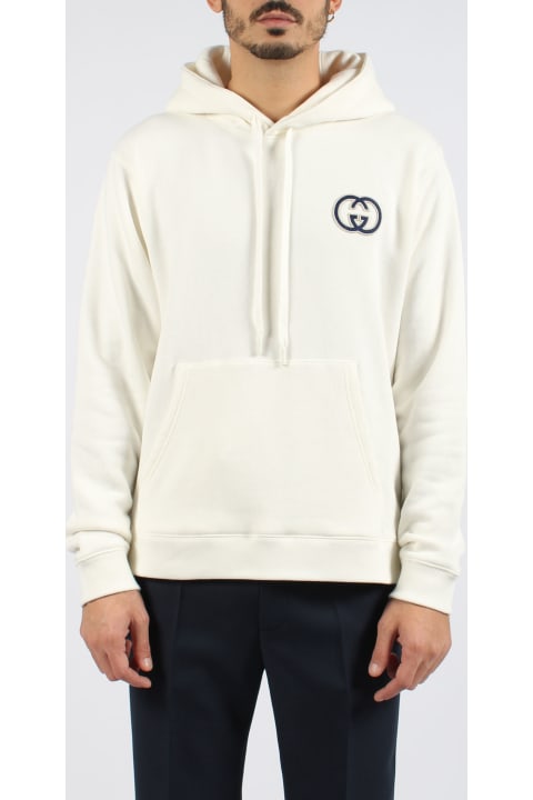 Gucci Clothing for Men Gucci Cotton Jersey Hooded Sweatshirt