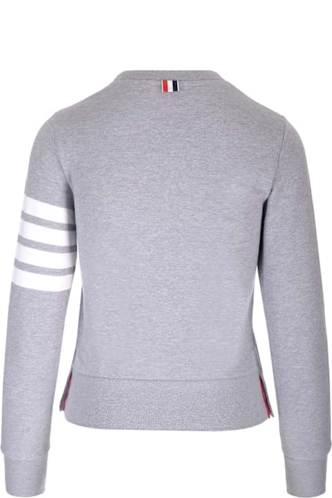 Homeware Thom Browne '4 Bar Stripe' Crewneck Sweatshirt