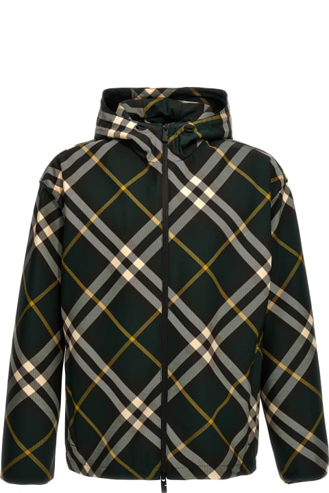 Burberry Coats & Jackets for Men Burberry Check Jacket