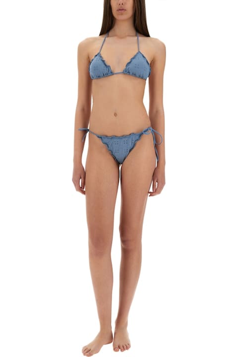 MC2 Saint Barth Swimwear for Women MC2 Saint Barth "sangallo Sagittarius Miami" Bikini Bottom