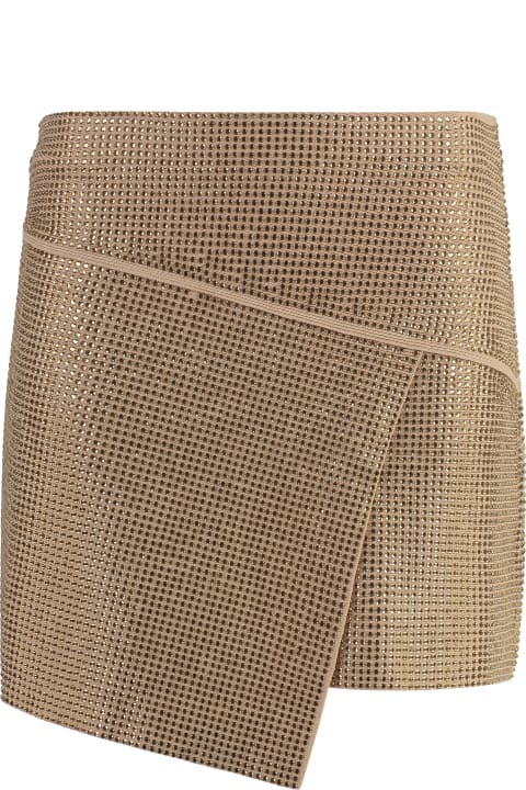 أدوات منزلية ANDREĀDAMO Asymmetric Miniskirt