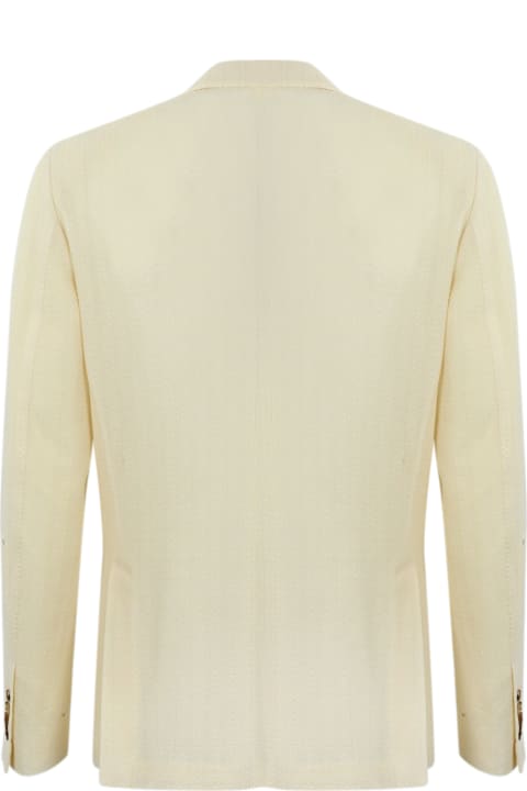 Lardini for Men Lardini Double-breasted Cotton Jacket