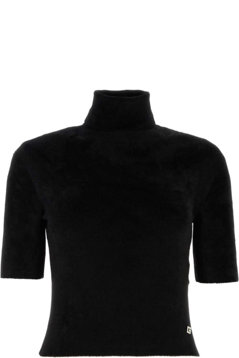 Sweaters for Women Gucci Black Viscose Blend Top