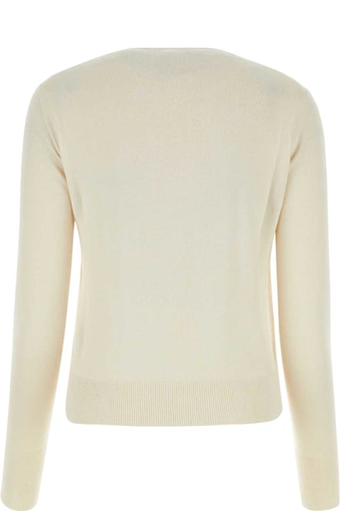 Vivienne Westwood Fleeces & Tracksuits for Women Vivienne Westwood Ivory Cotton Blend Bea Sweater