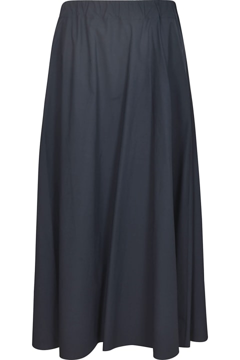 Skirts for Women Parosh Ribbed Waist Skirt