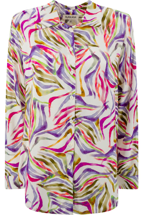 Sale for Women Surkana Multi Long-sleeved Printed Shirt