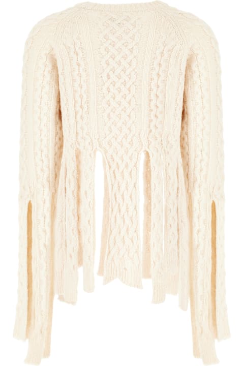 Coperni for Women Coperni Ivory Wool Blend Sweater