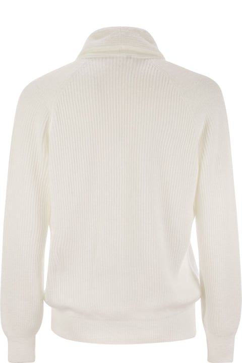 Brunello Cucinelli Sweaters for Men Brunello Cucinelli Shawl Lapel Knitted Cardigan