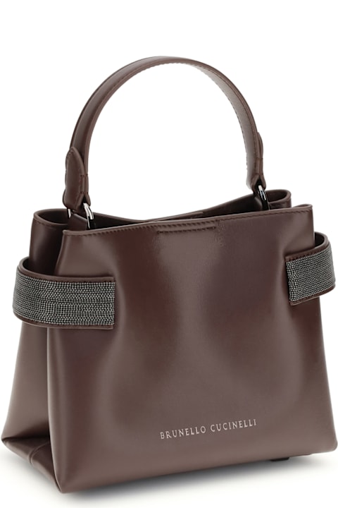 Brunello Cucinelli for Kids Brunello Cucinelli Leather Handbag