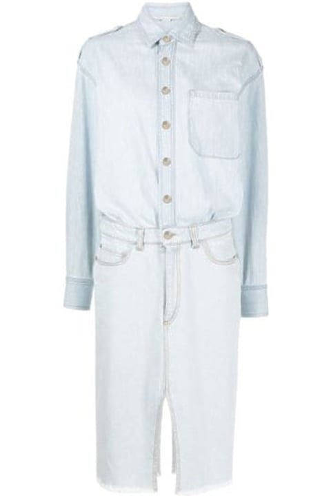 Stella McCartney Jumpsuits for Women Stella McCartney Denim Shirt Dress