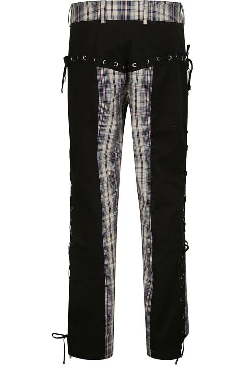 Collage Tartan Trousers