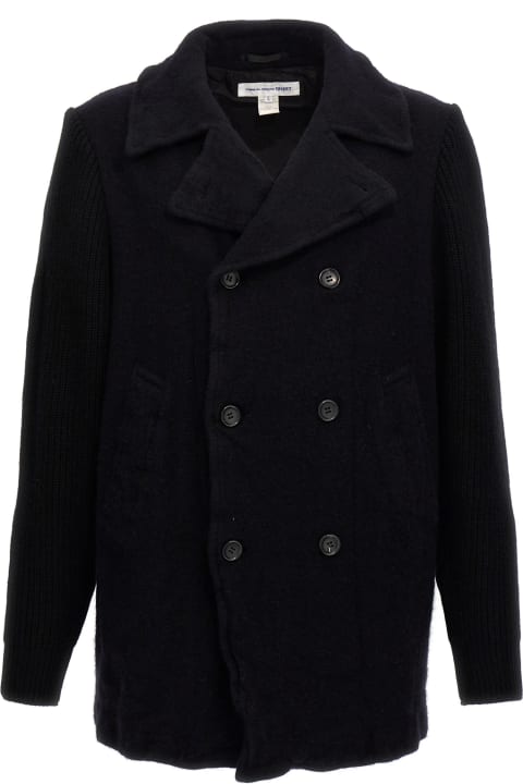 Homeware Comme des Garçons Shirt Double-breasted Wool Coat