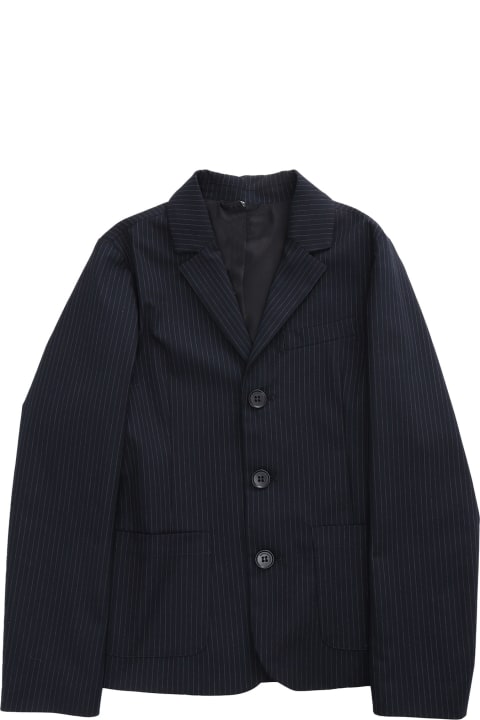 Coats & Jackets for Boys Emporio Armani Pinstripe Jacket