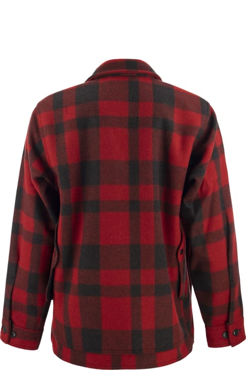 Filson Coats & Jackets for Men Filson Plaid Wool Cruiser