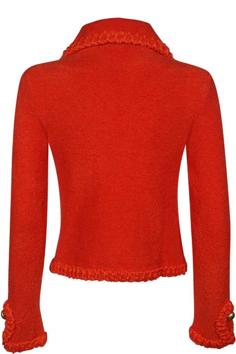 Sweaters for Women Moschino Single-breasted Cotton Blazer