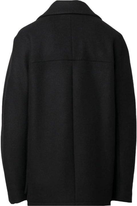 Coats & Jackets for Men Lanvin Lanvin Coats Black