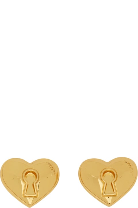 ウィメンズ イヤリング Moschino Logo Earring