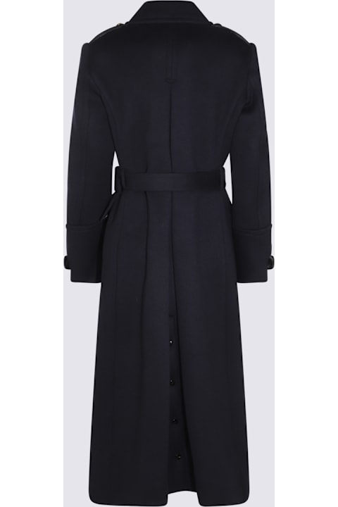 Tom Ford Coats & Jackets for Women Tom Ford Dark Blue Wool Coat