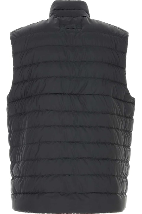 Canada Goose for Kids Canada Goose Black Polyester Sleeveless Stratus Down Jacket