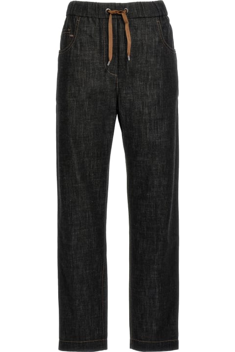 Pants & Shorts for Women Brunello Cucinelli 'monile' Jeans