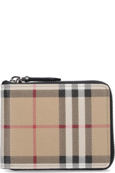 Burberry Accessories for Men Burberry Wallet With Iconic Check