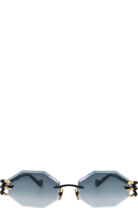 Anna-Karin Karlsson for Kids Anna-Karin Karlsson The Claw & The Nest - Octagonal 2.0 - Black Grey Sunglasses