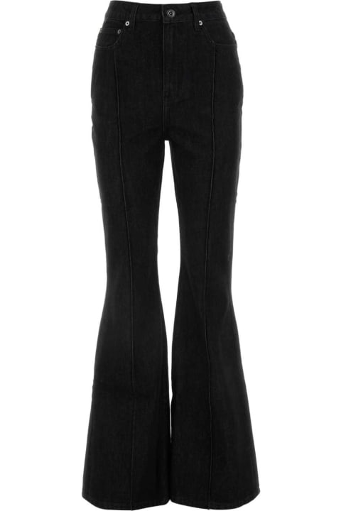 Pants & Shorts for Women self-portrait Black Denim Jeans