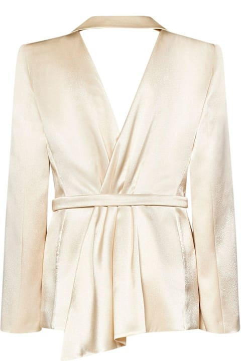 Alberta Ferretti for Women Alberta Ferretti Single-breasted Cut-out Detailed Blazer