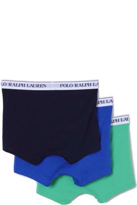 Polo Ralph Lauren Underwear for Men Polo Ralph Lauren Triple-pack Logo Band Trunks