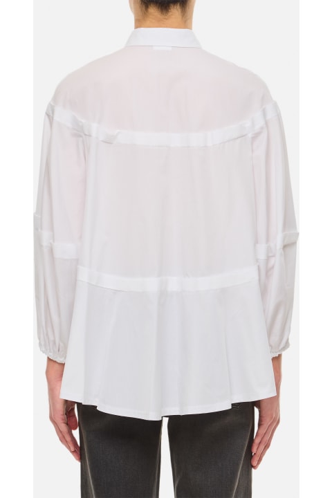Fashion for Women Comme des Garçons Balloon Sleeve Cotton Shirt