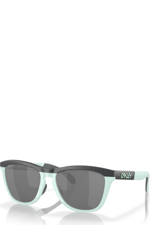 Oakley for Men Oakley Oo9284 Matte Carbon / Blue Milkshake Sunglasses