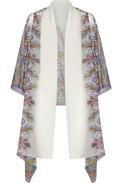 Etro Coats & Jackets for Women Etro Paisley Print Silk Top