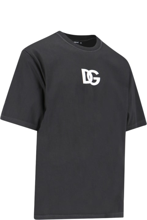 メンズ新着アイテム Dolce & Gabbana Logo T-shirt