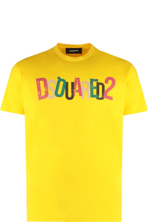 Dsquared2 for Men Dsquared2 Cotton Crew-neck T-shirt
