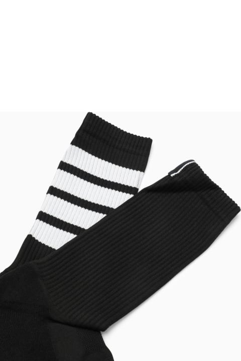 Underwear for Men Thom Browne Black Sports Socks