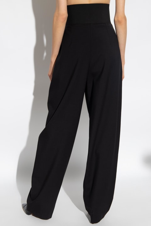 Alaia Belts for Women Alaia Ala?a Trousers With Elastic Waist Belt