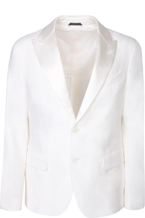 Giorgio Armani Coats & Jackets for Men Giorgio Armani Elegant White Jacket