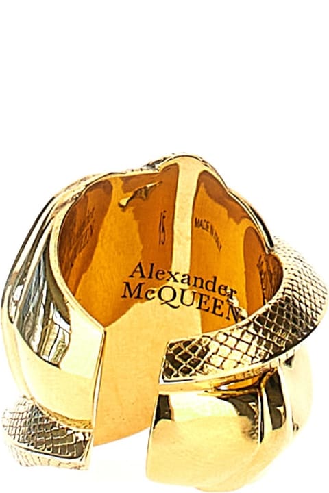 Alexander McQueen Jewelry for Women Alexander McQueen 'snake' Ring